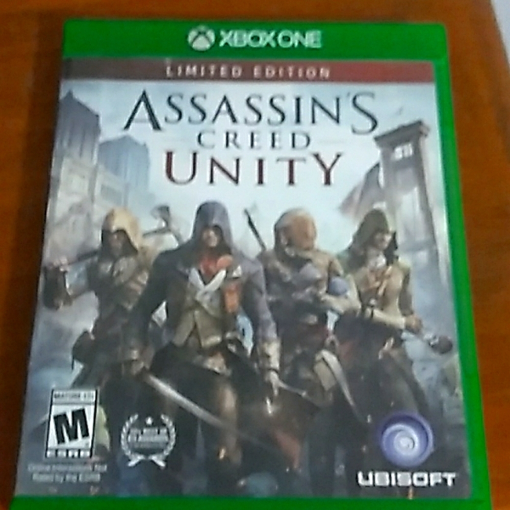 Assassins Creed Unity Video Game For Xbox